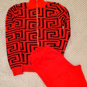 DESIGNER LABEL 2PC JOGGING SUIT